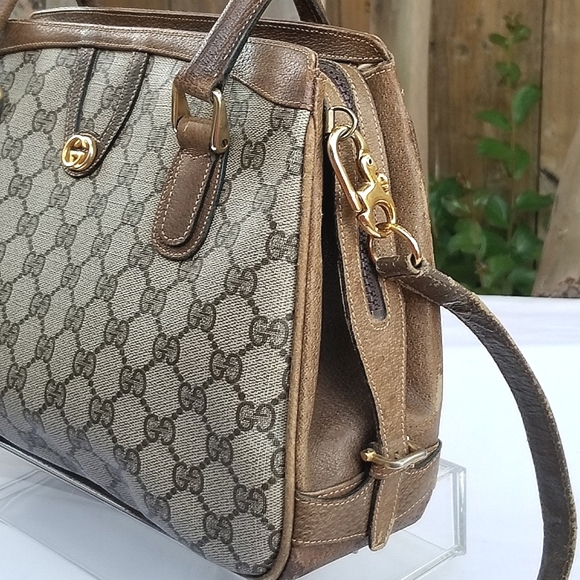Vintage Gucci GG 3 way medium satchel - Picture 4 of 8